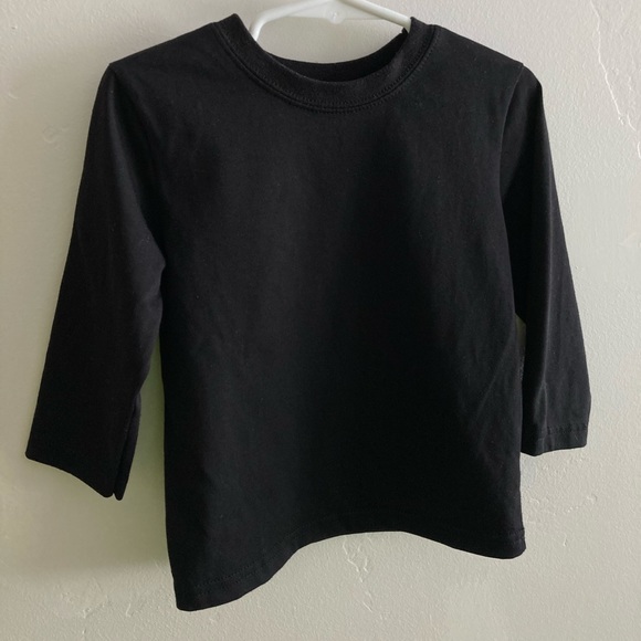 2T Black Long Sleeve Shirt - Picture 6 of 11
